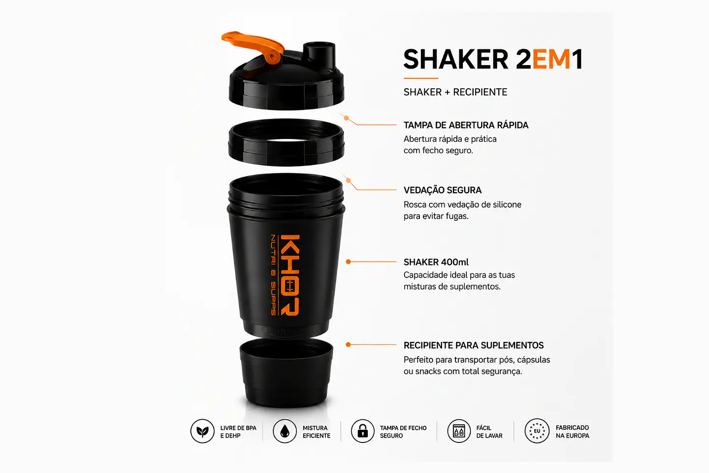 KHOR X shaker 400ml 4