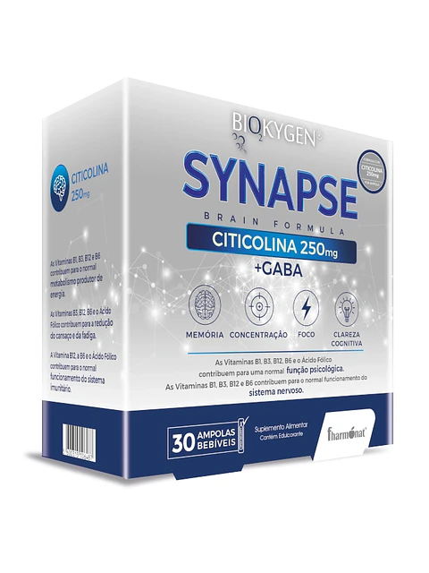 Biokygen Synapse – 30 ampolas – Fharmonat