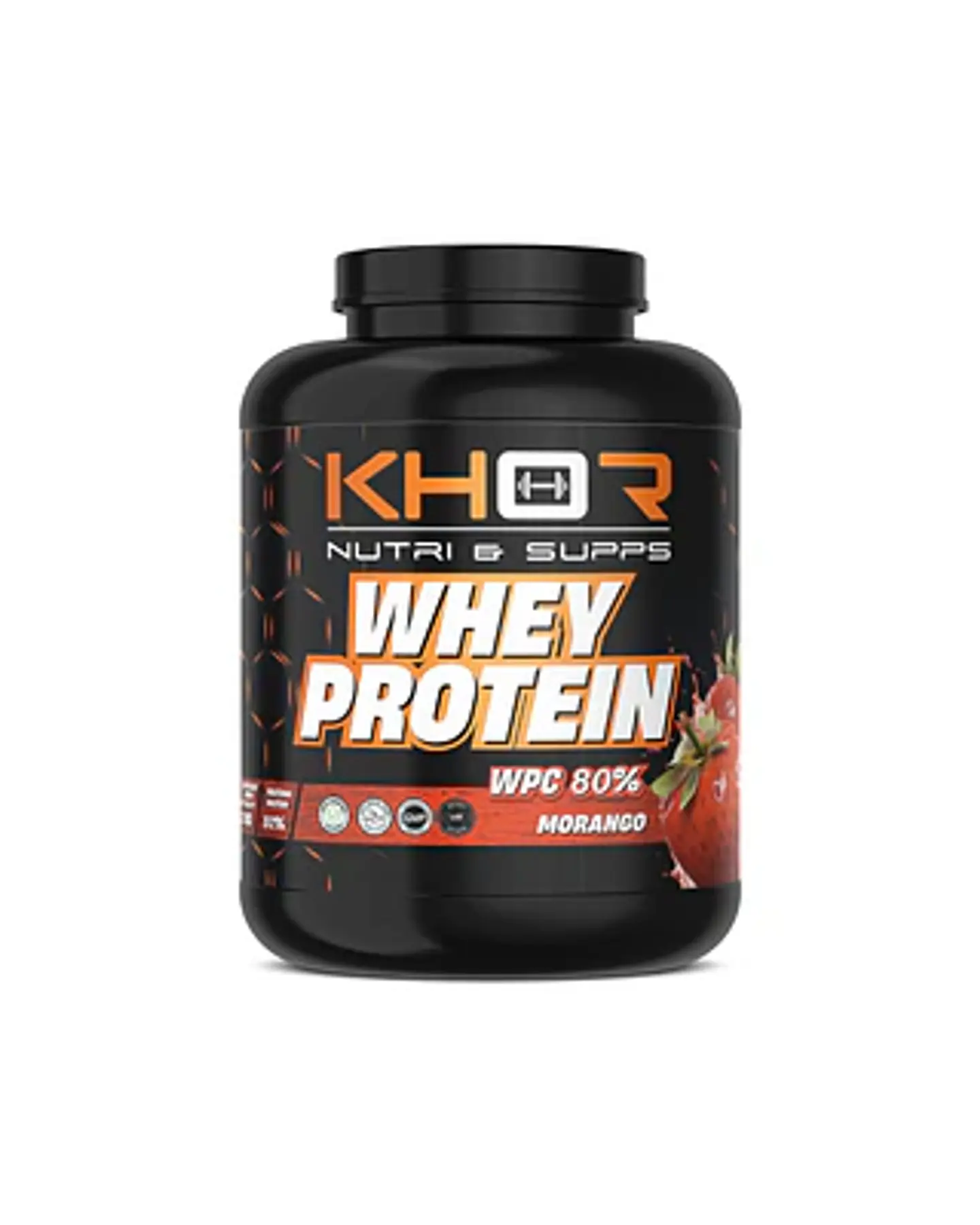 Khor Whey Protein Concentrate 2kg Morango 1