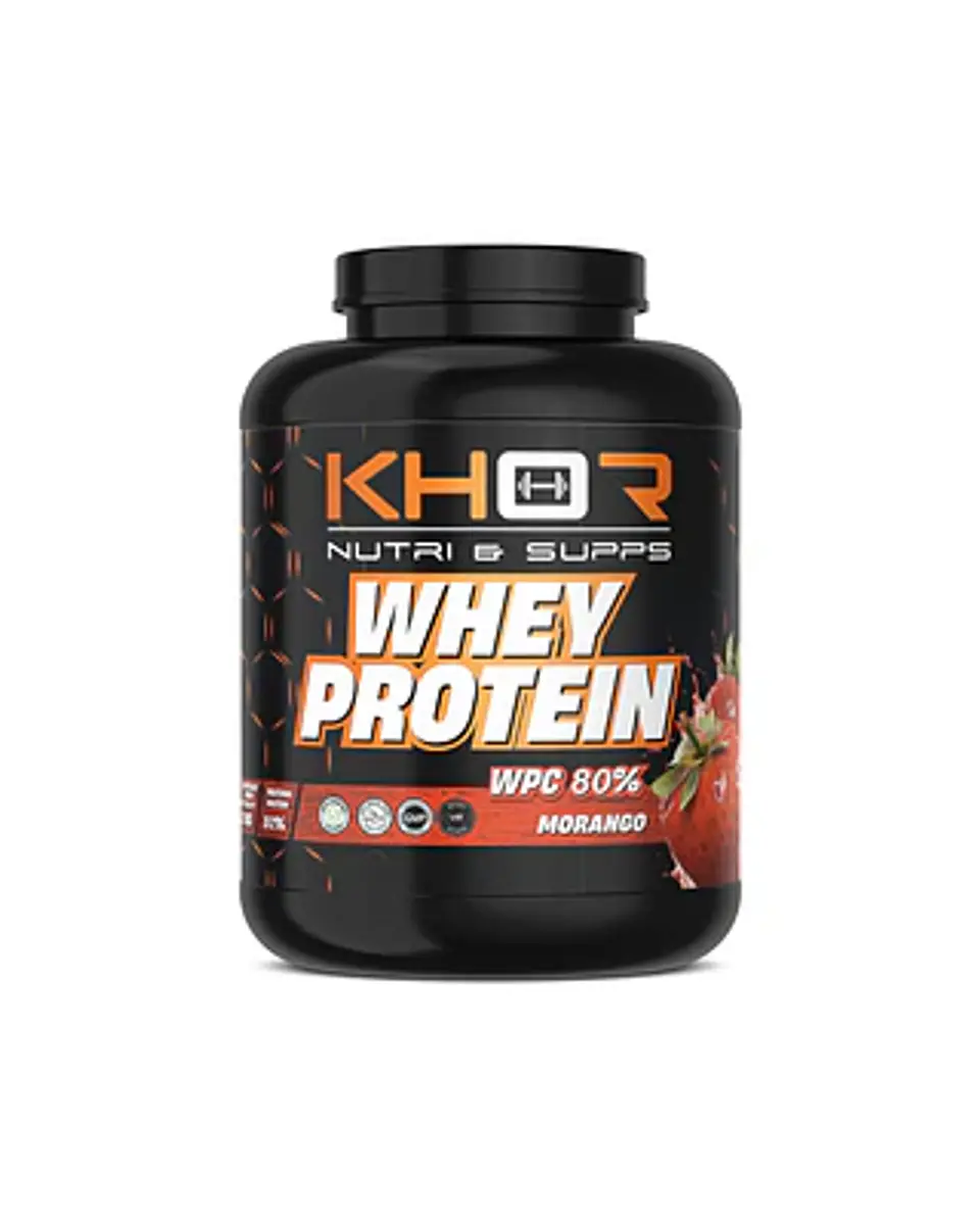 Khor Whey Protein Concentrate 2kg Morango 1