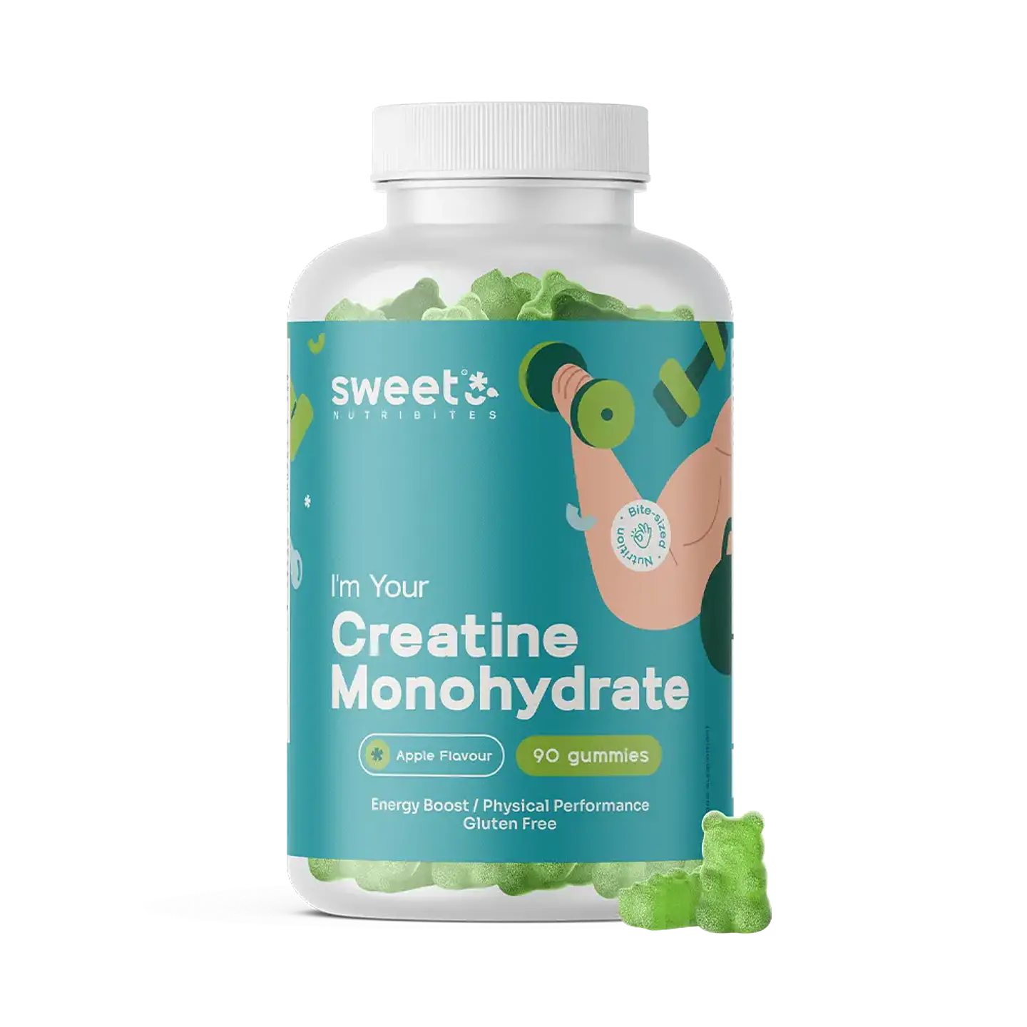 Monohidrato de creatina 3000 mg – maçã 1