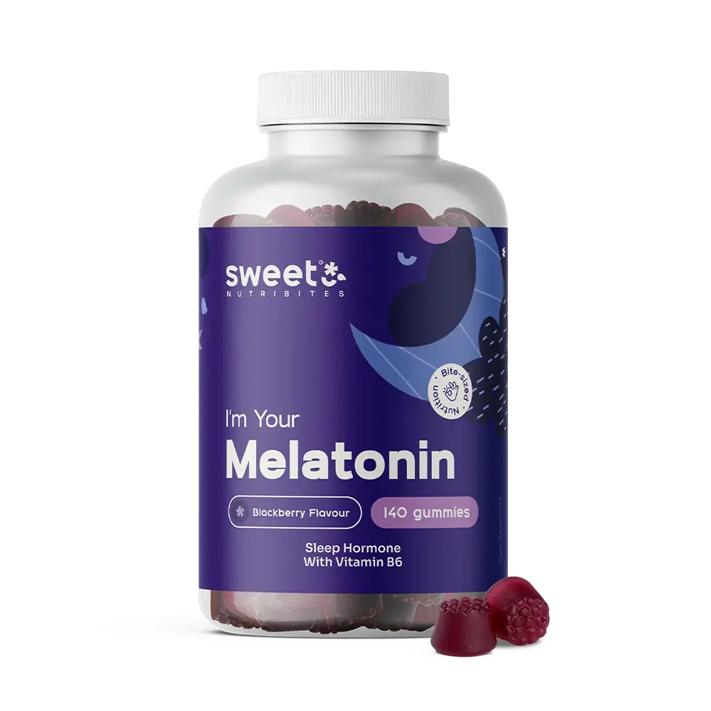 Melatonina 1 mg – gomas com hormona natural 1