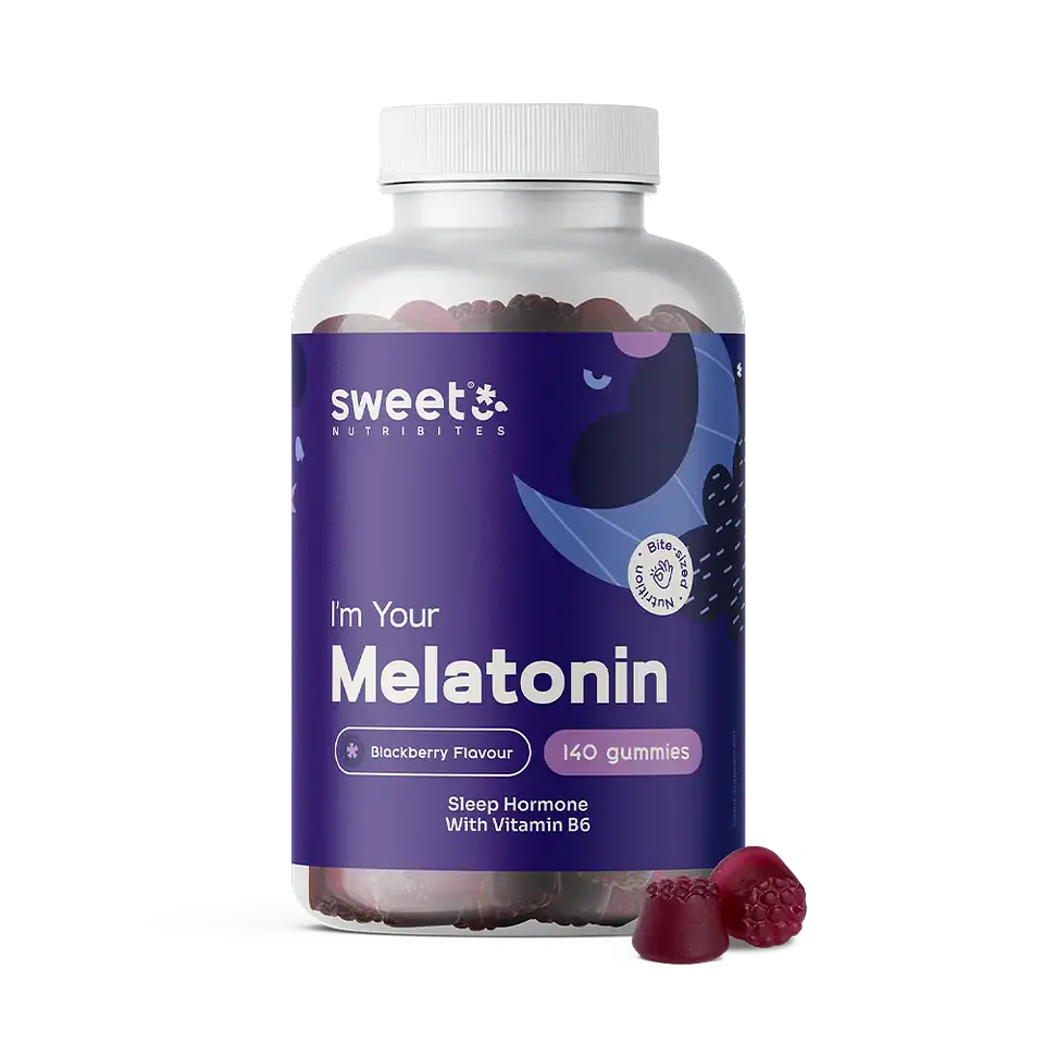 Melatonina 1 mg – gomas com hormona natural 1