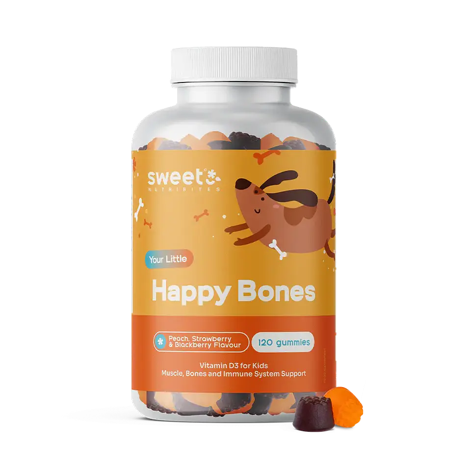 Happy Bones – gomas para crianças com vitamina D3 1