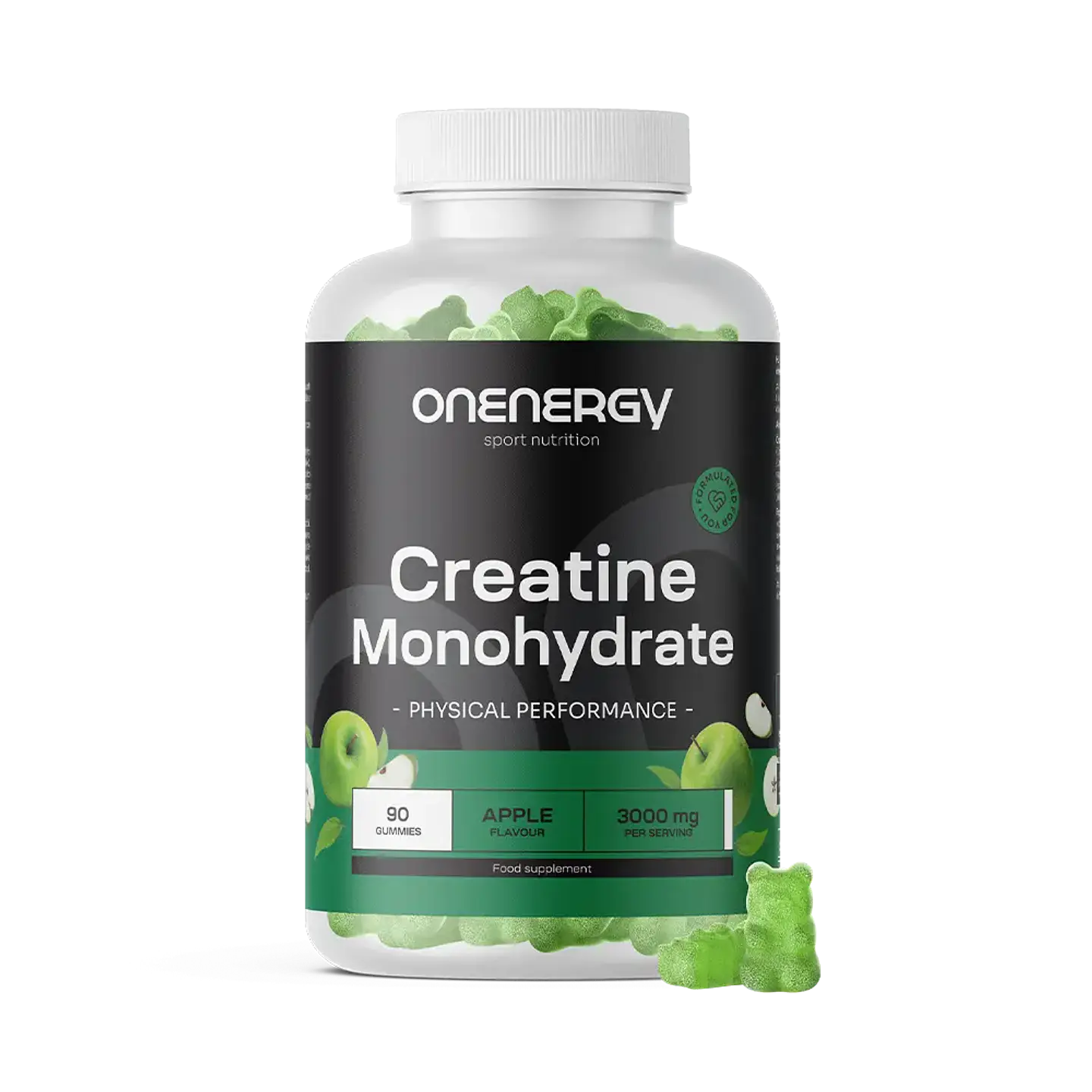 Monohidrato de creatina 3000 mg – maçã 1
