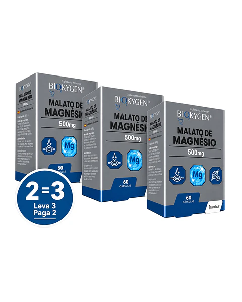 Pack 2=3 Malato de magnésio 