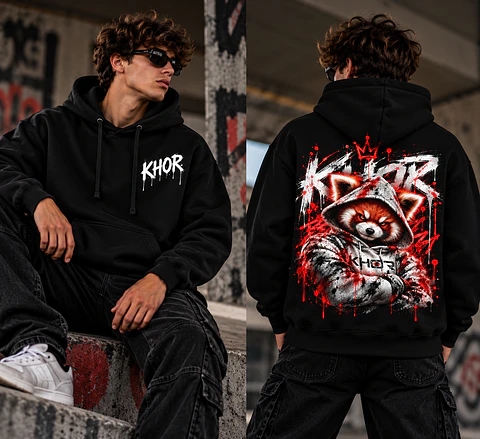 HOODIE UNISSEX KHOR URBAN REBEL
