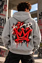 Hoodie Unissex KHOR Rebel Crown - Thumbnail 3
