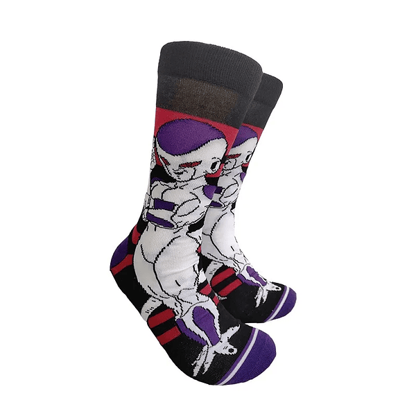 Calcetines Dragon Ball Z: Moda Anime con Piccolo, Vegeta, y Más - Algodón Casual y Tendencia (6)