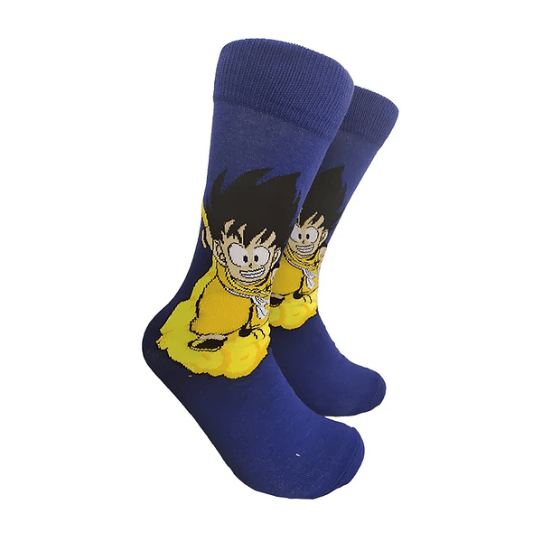 Calcetines Dragon Ball Z: Moda Anime con Piccolo, Vegeta, y Más - Algodón Casual y Tendencia (17)