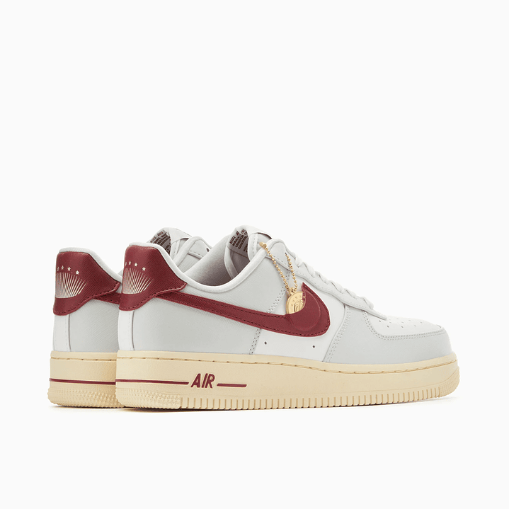 Nike Air Force 1 Low '07 SE Just Do It Photon Dust Team Red (Women's) 6