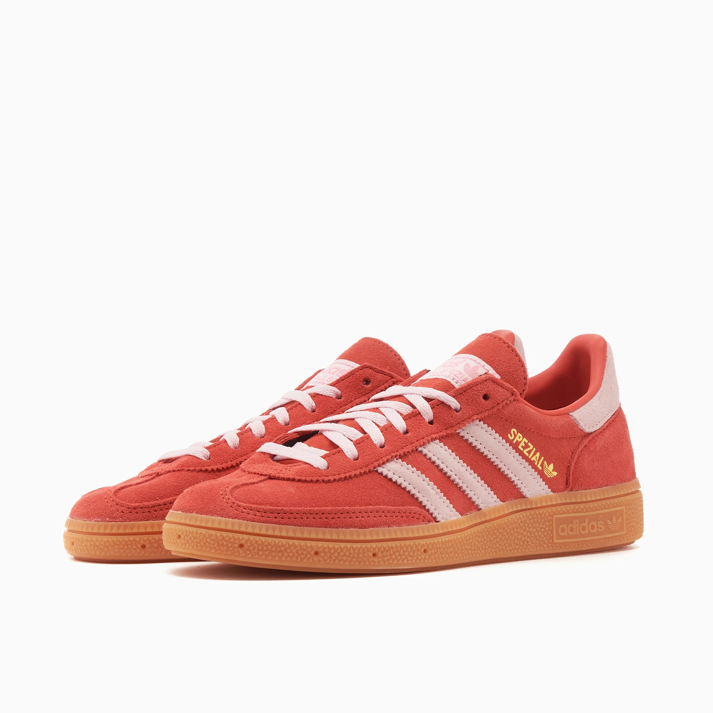 adidas Handball Spezial Bright Red Clear Pink (Women's) 5