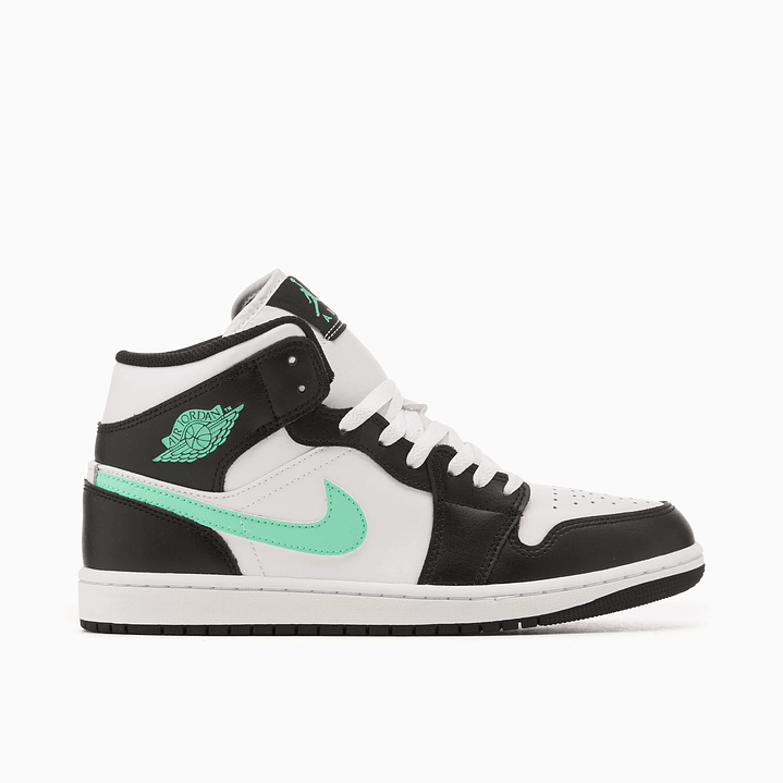 Jordan 1 Mid Green Glow 1