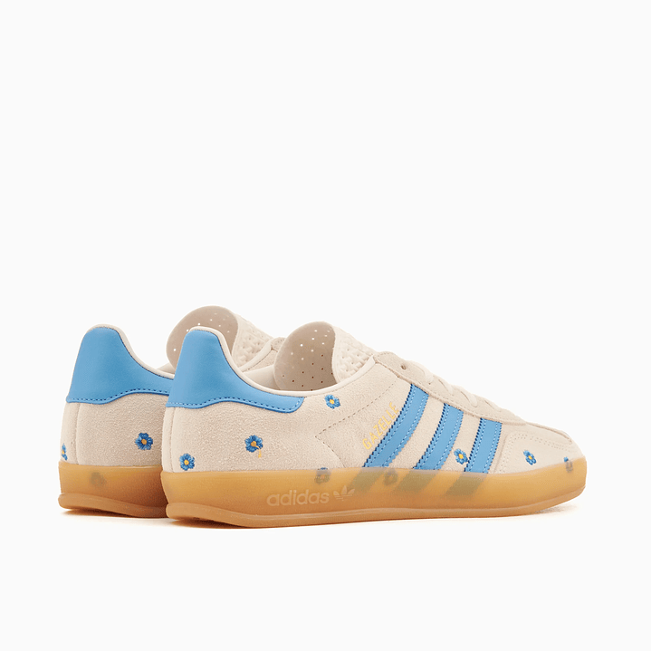 adidas Gazelle Indoor Light Blue Floral (Women's) 6