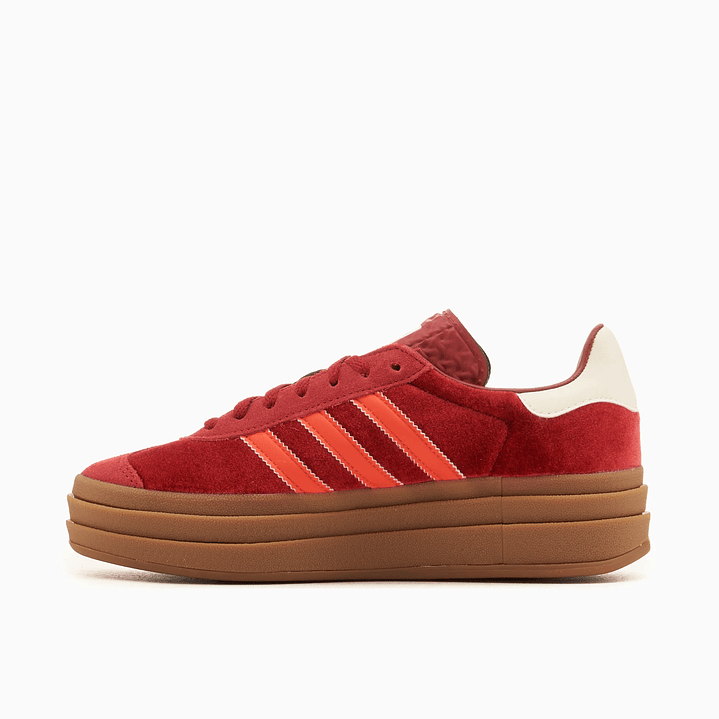 adidas Gazelle Bold Bright Red Velvet (Women's) 2