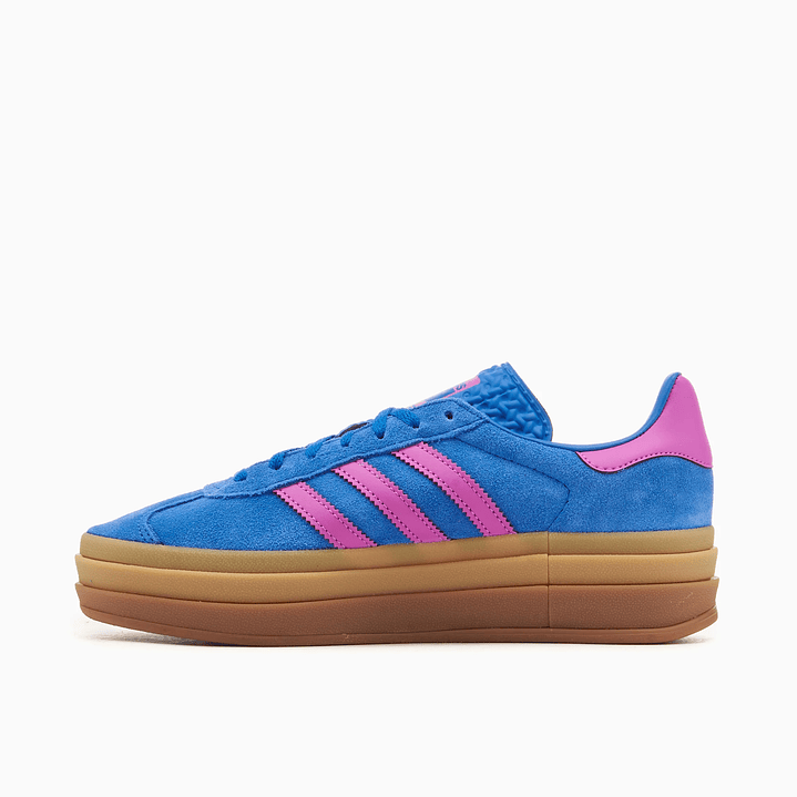 adidas Gazelle Bold Bold Blue Lucid Pink (Women's) 2