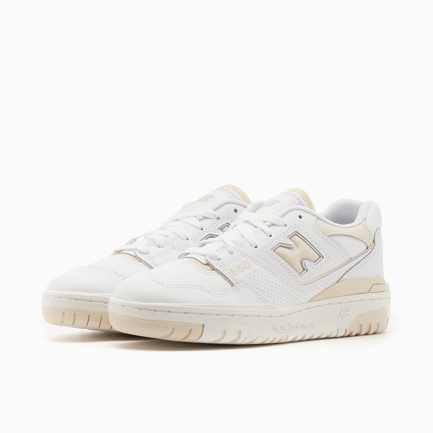 New Balance 550 White Linen (Women's) 5