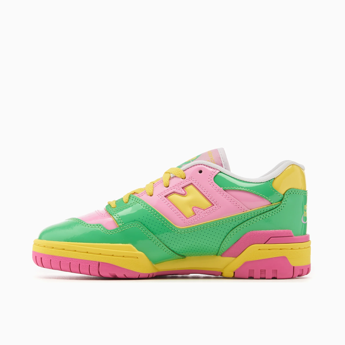 New Balance 550 Y2K Patent Leather Pack Pink Green 2