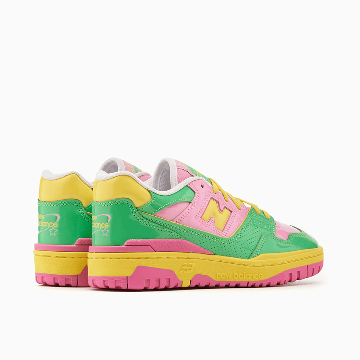 New Balance 550 Y2K Patent Leather Pack Pink Green 6