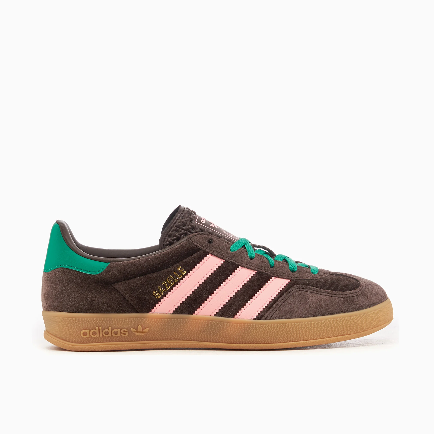 adidas Gazelle Indoor Brown Velvet (Women's) 1