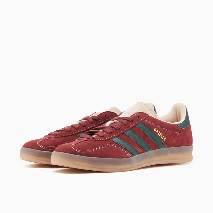 adidas Gazelle Indoor Shadow Red Shadow Green 5