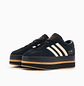 adidas Gazelle Stack Black Cream White (Women's) - Thumbnail 5