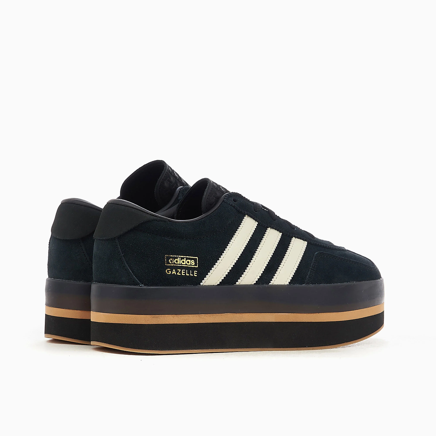 adidas Gazelle Stack Black Cream White (Women's) 6