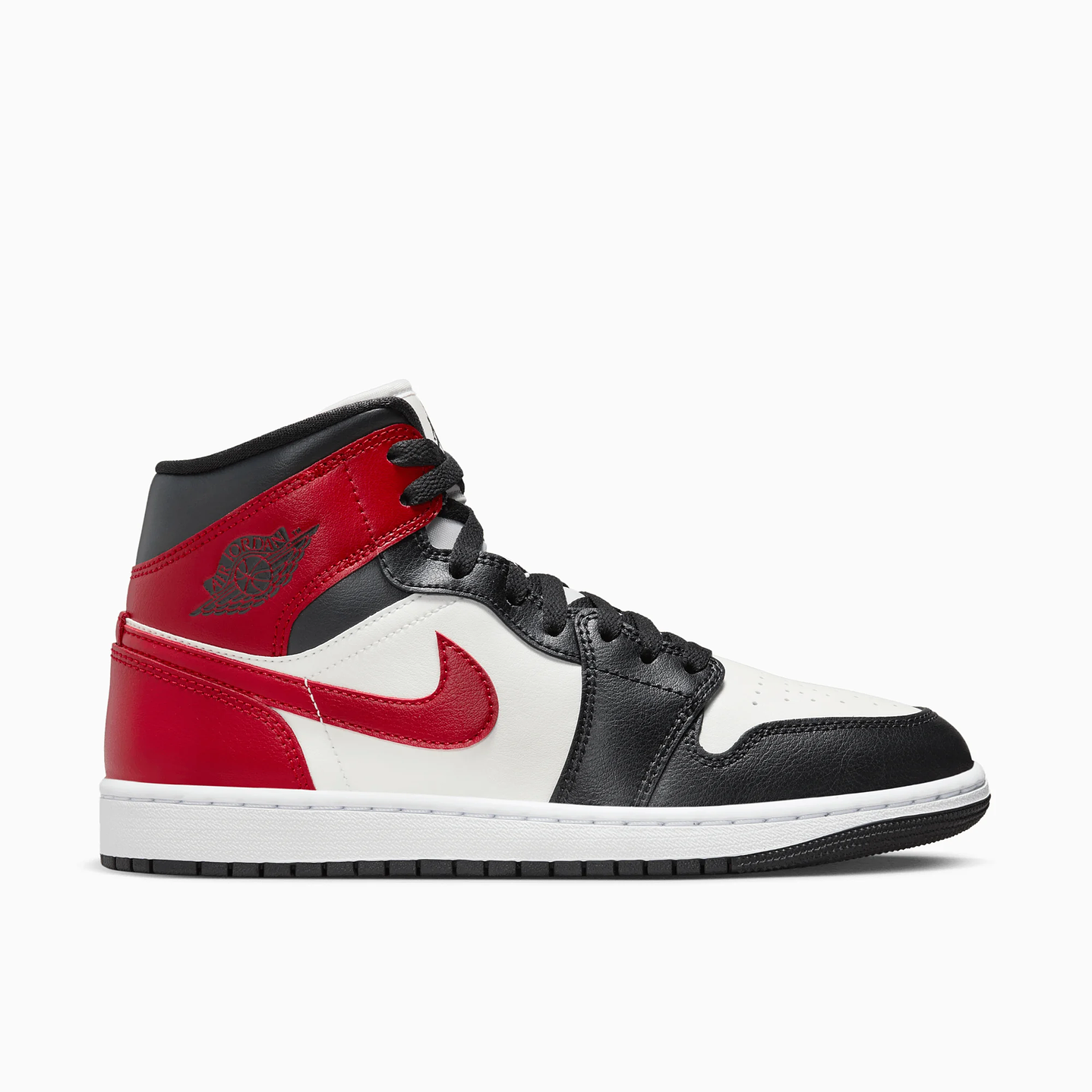 Jordan 1 Mid Gym Red Off Noir (Women's) 1