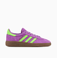 adidas Handball Spezial Elastic Active Purple Solar Green (Women's) - Thumbnail 1