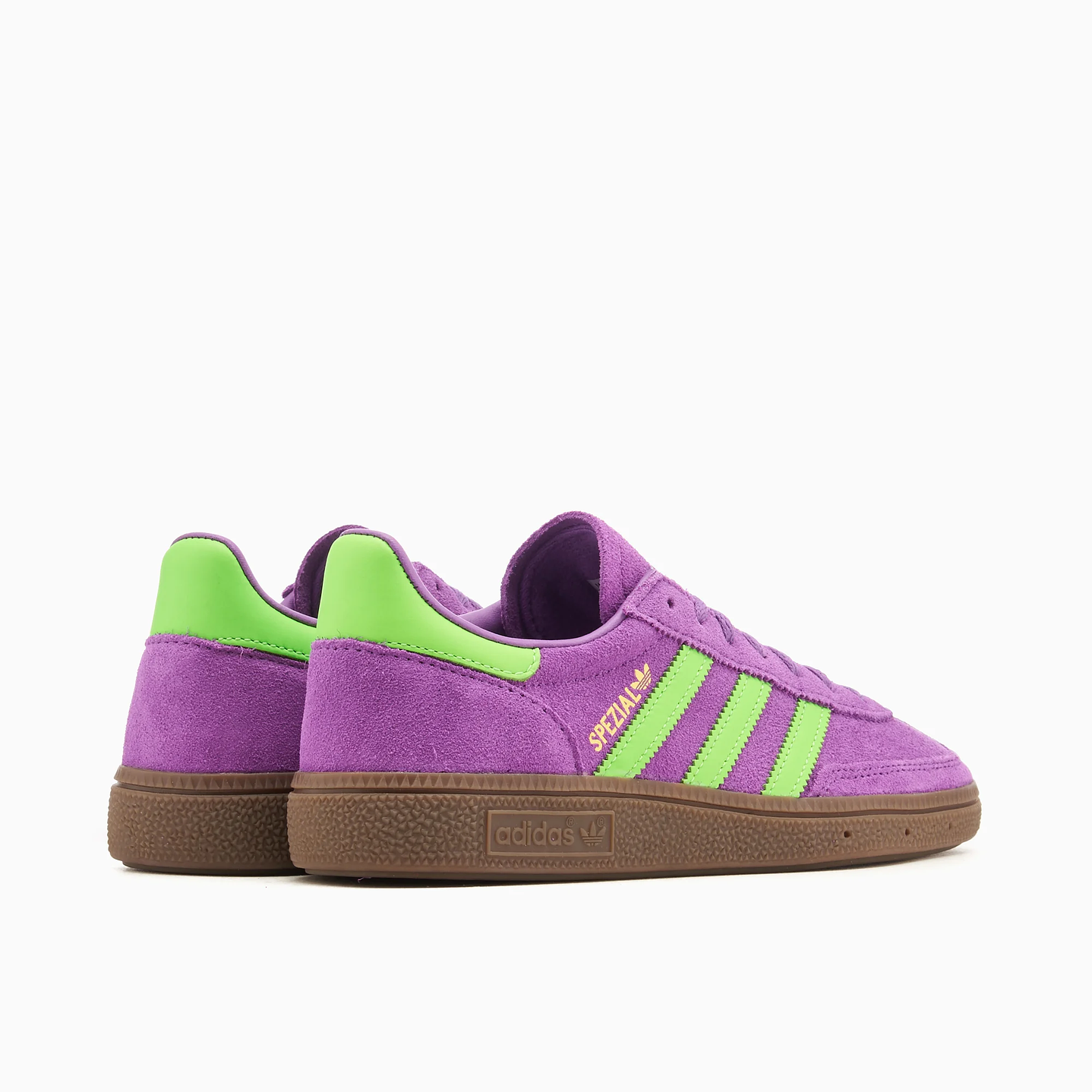 adidas Handball Spezial Elastic Active Purple Solar Green (Women's) 6