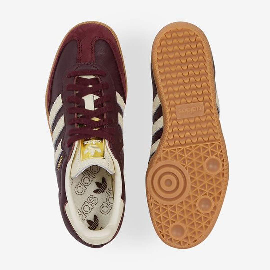 Adidas Samba OG Maroon  (Women's) 5