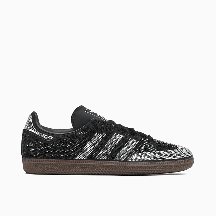 adidas Samba OG Rhinestone Black Silver (Women's) 1