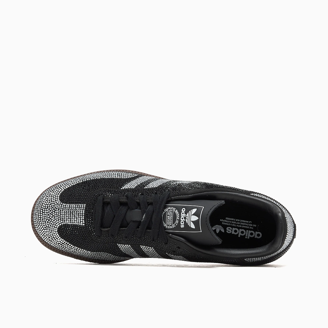 adidas Samba OG Rhinestone Black Silver (Women's) 5