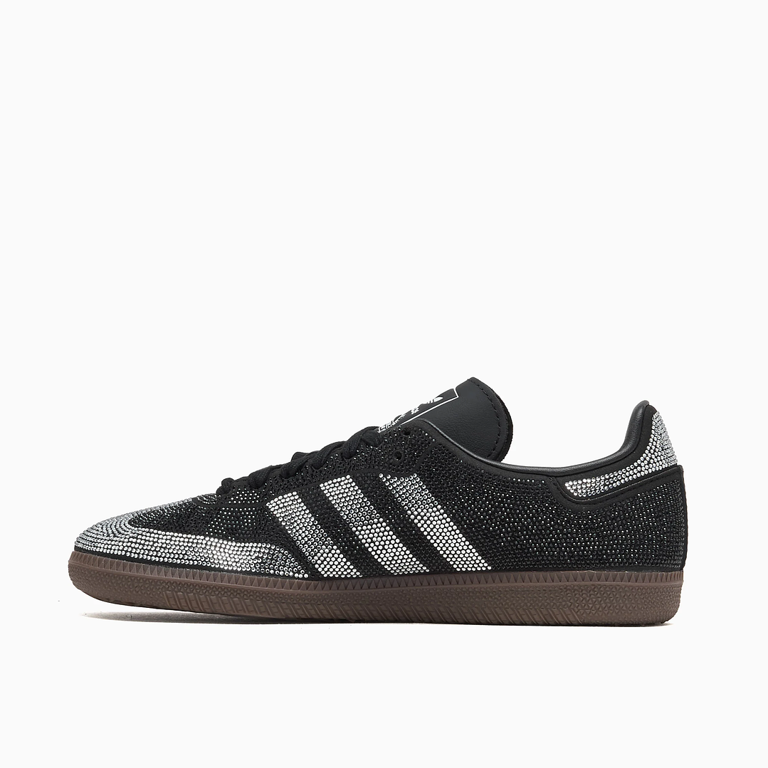 adidas Samba OG Rhinestone Black Silver (Women's) 2