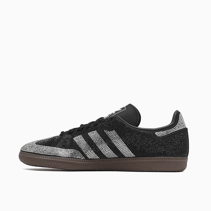adidas Samba OG Rhinestone Black Silver (Women's) 2