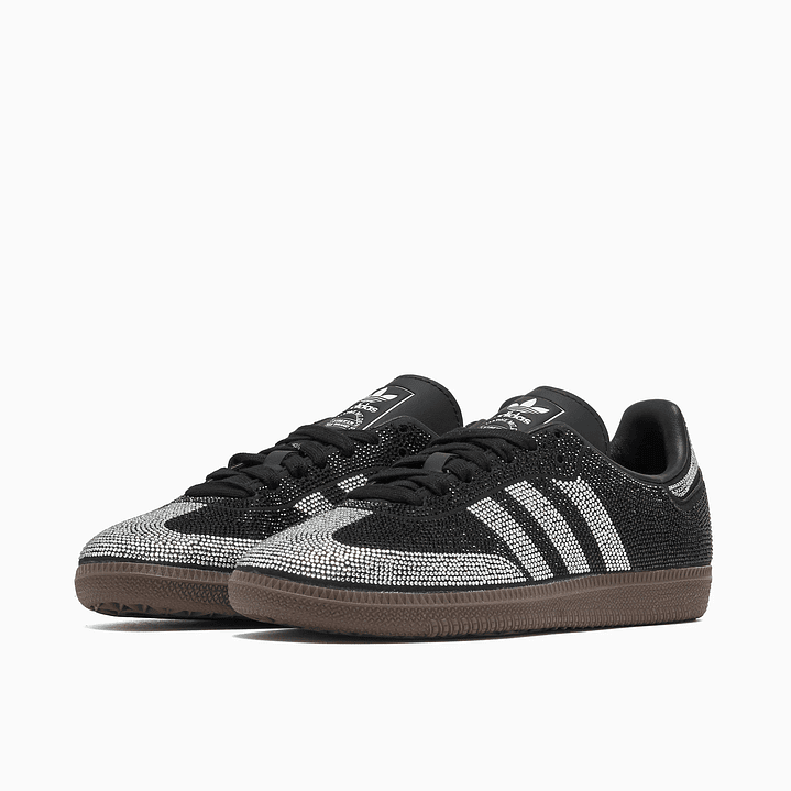 adidas Samba OG Rhinestone Black Silver (Women's) 3