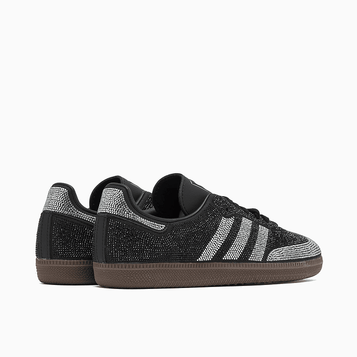 adidas Samba OG Rhinestone Black Silver (Women's) 6