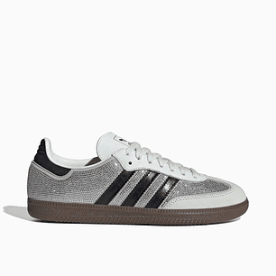 adidas Samba OG Rhinestone Crystal White Silver (Women's)