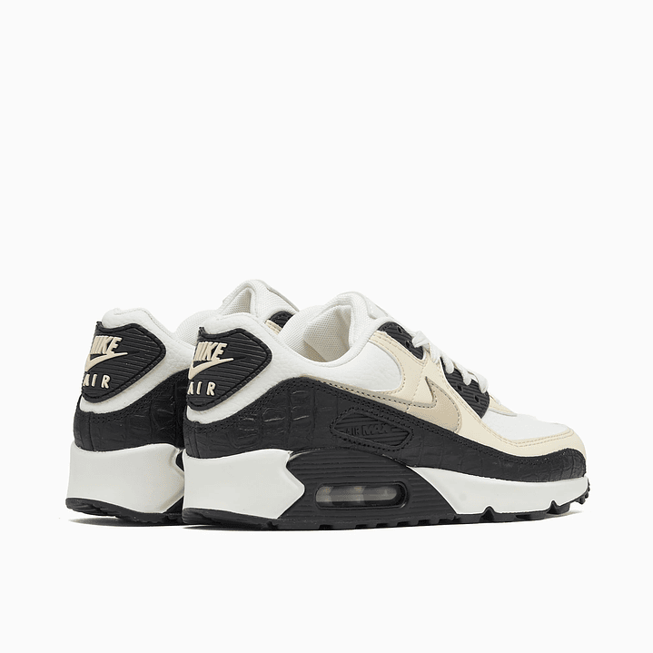 Nike Air Max 90 Sail Black Croc (Women's) 5