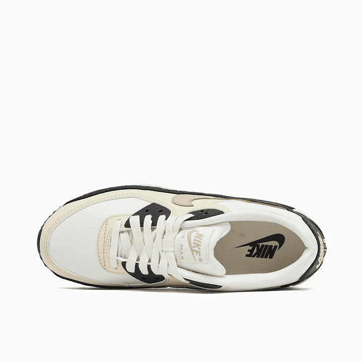 Nike Air Max 90 Sail Black Croc (Women's) 6