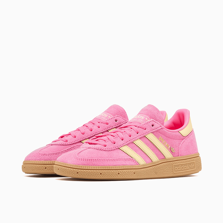 adidas Handball Spezial Lucid Pink Almost Yellow Gold (Women's) 3