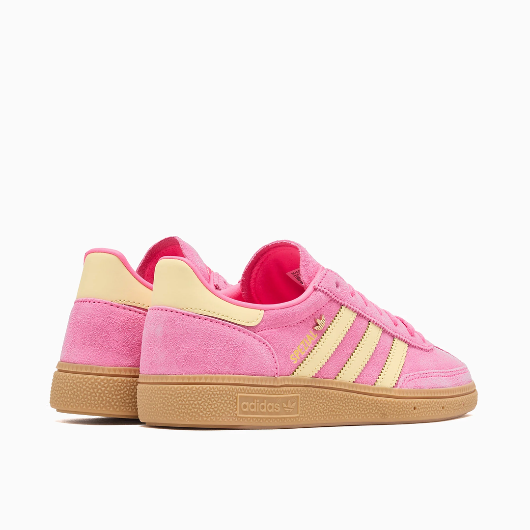 adidas Handball Spezial Lucid Pink Almost Yellow Gold (Women's) 5