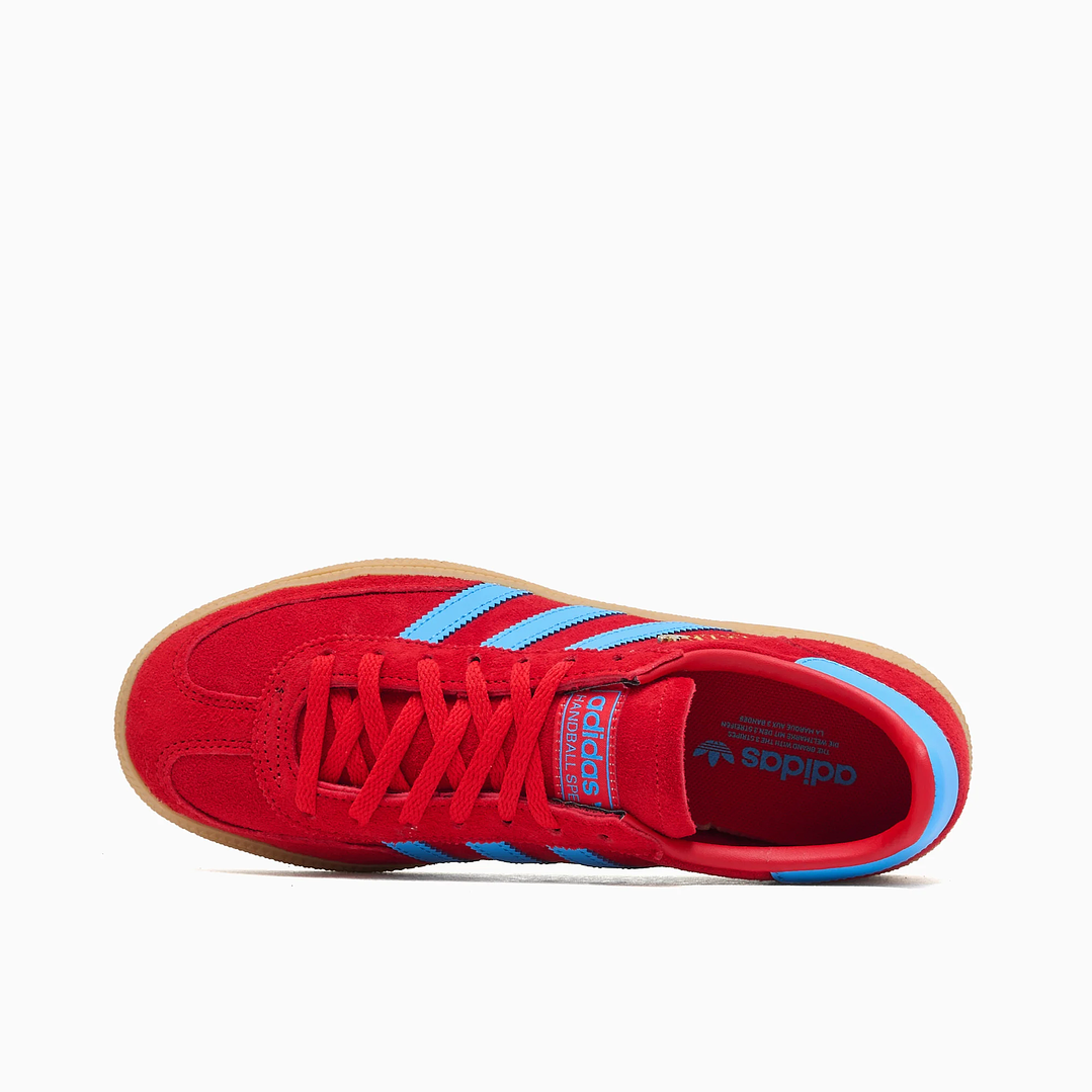 adidas Handball Spezial Better Scarlet Lucid Aquamarine (Women's) 3