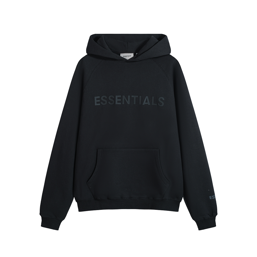 Fear of God Essentials Pullover Hoodie Applique Logo - Stretch Limo 1