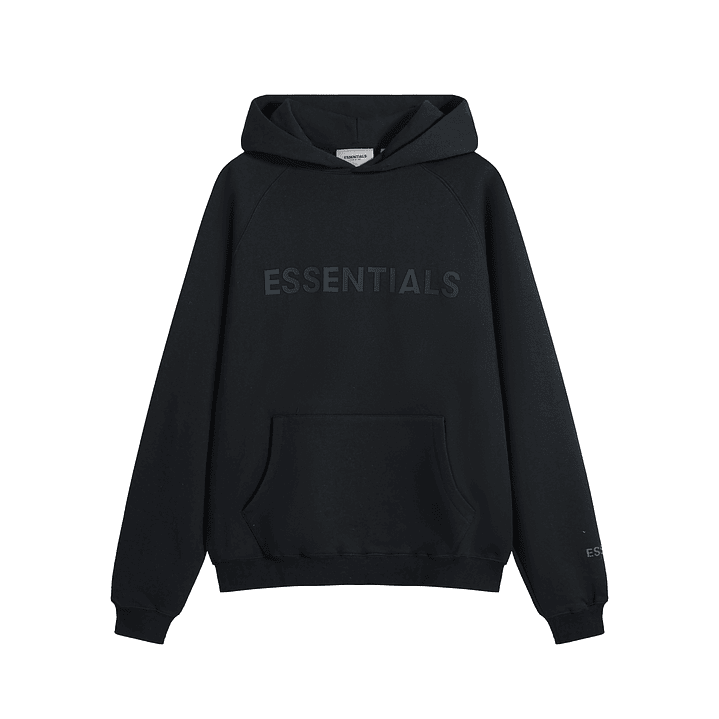 Fear of God Essentials Pullover Hoodie Applique Logo - Stretch Limo 1