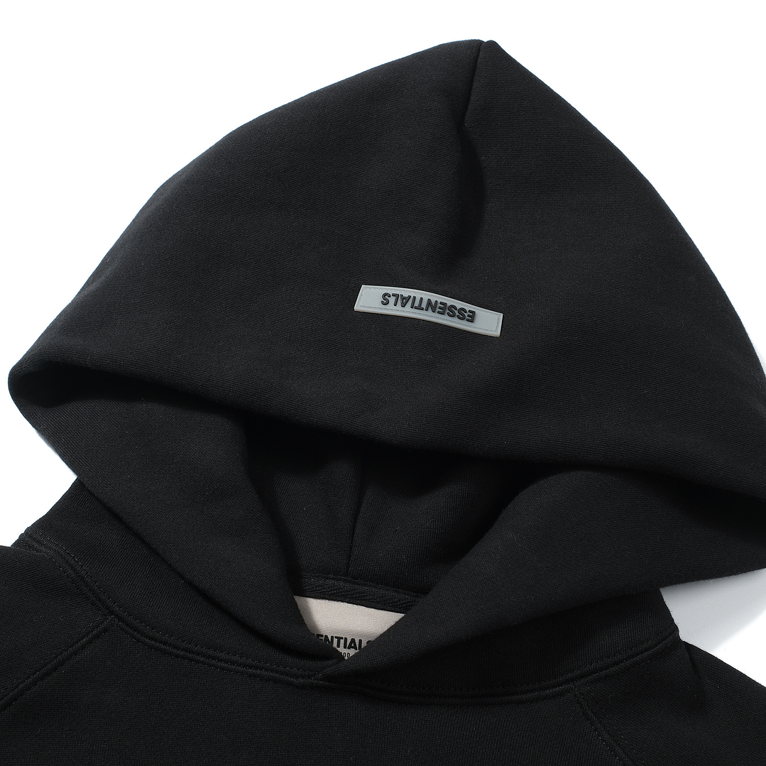 Fear of God Essentials Pullover Hoodie Applique Logo - Stretch Limo 3