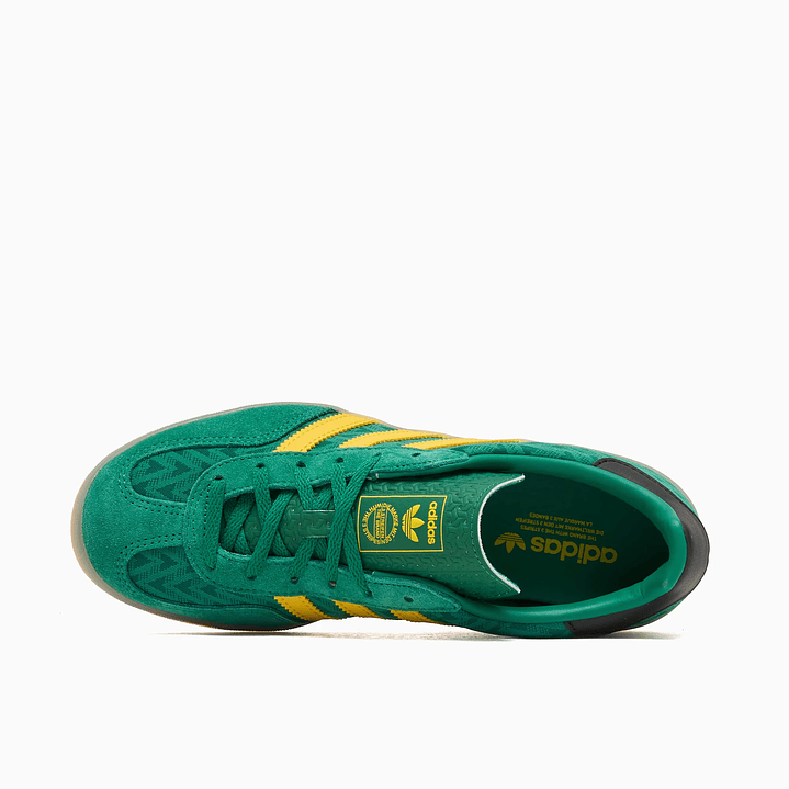 adidas Gazelle Indoor Bold Green EQT Yellow (Women's) 4