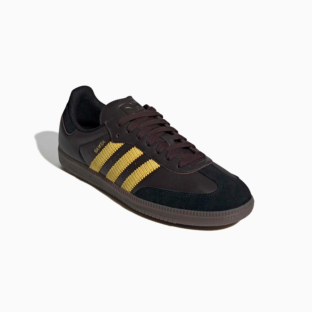 adidas Samba OG Aurora Coffee EQT Yellow 6