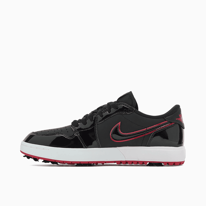 Jordan 1 Low Golf Bred Black Patent 4