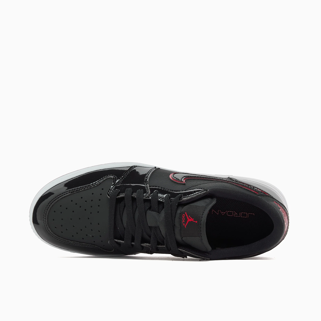 Jordan 1 Low Golf Bred Black Patent 6